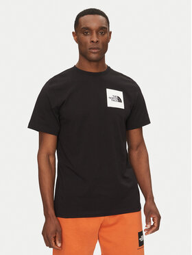 The North Face The North Face Marškinėliai Fine NF0A8A6M Juoda Regular Fit