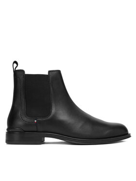 Tommy Hilfiger Ghete Jodhpur Tommy Hilfiger Corporate Cheslea FM0FM05578 Negru