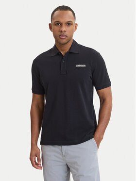 Napapijri Napapijri Polo E-Small Box NP0A88TQ Negro Relaxed Fit