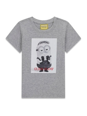 Guess Jeans Guess Jeans Футболка N6YI27 K6651 Сірий Regular Fit