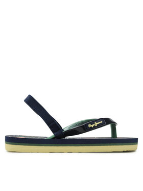 Pepe Jeans Sandále Pepe Jeans Beach Palms Boy K PBS70052 Tmavomodrá
