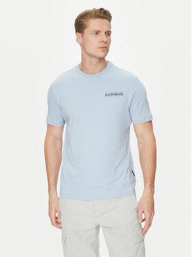 Napapijri Napapijri Футболка S-Sovana NP0A4IE4 Блакитний Regular Fit