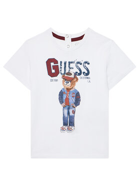 Guess Guess Póló N5YI22 K8HM4 Fehér Regular Fit