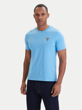 Aeronautica Militare Aeronautica Militare Camiseta 261TS1580UJ00372 Azul Regular Fit