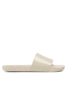 Calvin Klein Чехли Calvin Klein Pool Slide Rubber HM0HM01062 Кремав