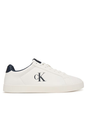 Calvin Klein Sneakers Calvin Klein 3 Cupsole Derby Pu Smo HM0HM02458 Bianco