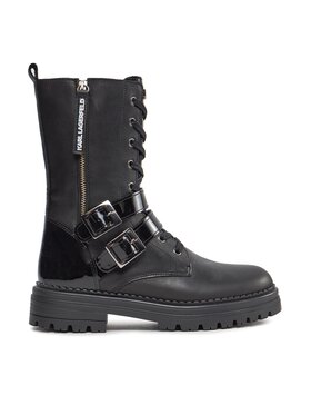 Karl Lagerfeld Kids Botki Karl Lagerfeld Kids Z19112 M Czarny