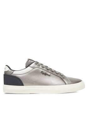 Pepe Jeans Снікерcи Pepe Jeans Kenton Glam W PLS300005 Срібний