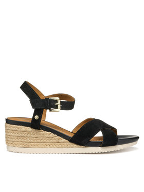 Geox Espadrilės Geox D Ischia Corda D55HHB 00020 C9999 Juoda