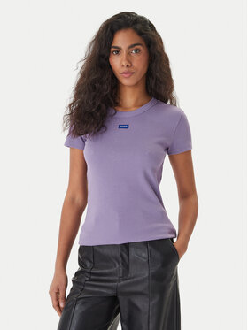 HUGO HUGO Camiseta Easy 50523924 Violeta Slim Fit