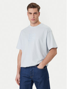 Calvin Klein Calvin Klein Camiseta Emblem Graphic LV14RF817G Celeste Regular Fit