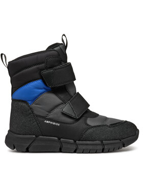 Geox Sněhule Geox J Flexyper Boy B Abx J169XC 0FU50 C0071 M Šedá