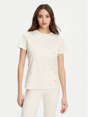 Guess Guess Футболка V5YI04 I3Z14 Écru Regular Fit