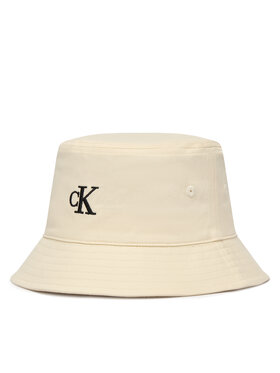 Calvin Klein Klobuk Calvin Klein Bucket LV04F5101G Écru