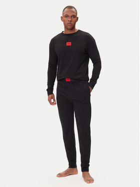 HUGO HUGO Pijama Galaxy 50549188 Negro Regular Fit