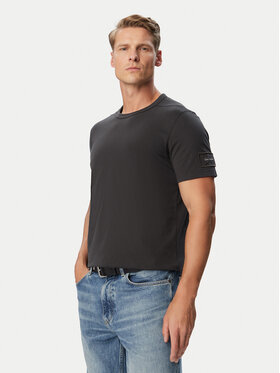 Calvin Klein Jeans Calvin Klein Jeans Marškinėliai LV04RJ206G Tamsiai ruda Regular Fit