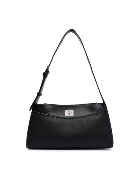 Calvin Klein Soma Calvin Klein Mix Media Shoulder Bag LV04F3886G Melns