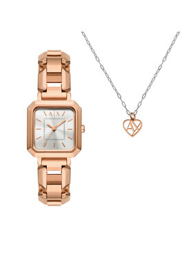 Armani Exchange Годинник Armani Exchange Leila AX7167SET Золотий