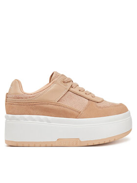 Guess Sneakersy Guess FLPR2D FAL12 Béžová