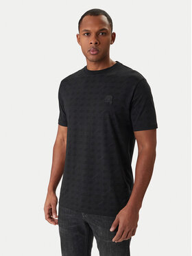 KARL LAGERFELD KARL LAGERFELD Camiseta 755077 561251 Negro Regular Fit