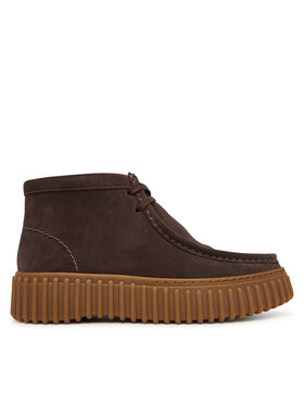 Clarks Черевики Clarks Torhill Moss 26185345 Темно-коричневий