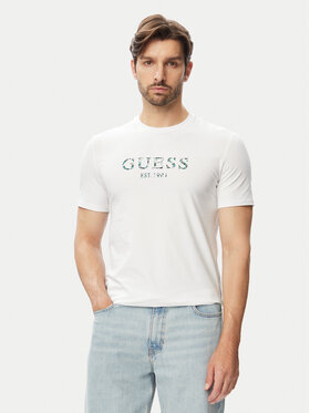 Guess Guess Футболка M4YI38 J1314 Білий Regular Fit