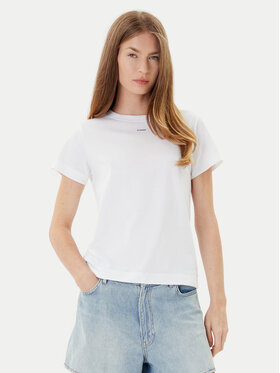 PINKO PINKO Camiseta Basico 100373 A2RE Blanco Regular Fit