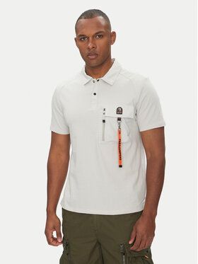 Parajumpers Parajumpers Polo Rescue 25SMPMPORE10 Siva Regular Fit