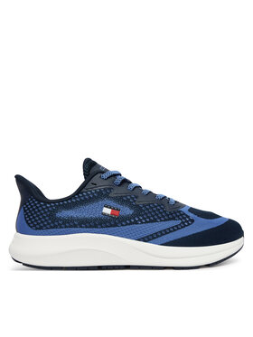 Tommy Jeans Sneakers Tommy Jeans Runner Knitted EM0EM01713 Blau