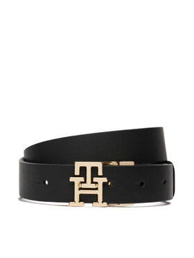 Tommy Hilfiger Curea de Damă Tommy Hilfiger Th Logo 3.0 Rev Mono AW0AW18019 Negru