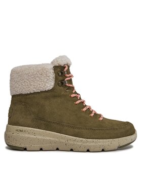 Skechers Gležnjače Skechers Glacial Ultra Woodsy 144175/OLV Kaki
