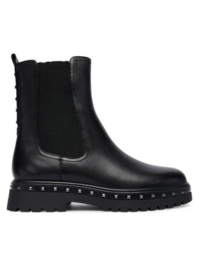 Tamaris Členková obuv s elastickým prvkom Tamaris 1-25424-45 Čierna