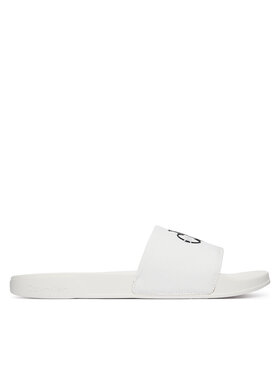 Calvin Klein Pantoletten Calvin Klein Ess Slide Cv YM0YM01393 Weiß