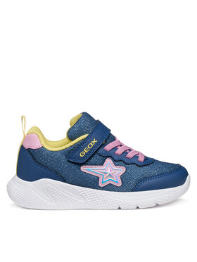 Geox Sneakersy Geox J Sprintye J55FWA 0AS54 C4BE8 D Tmavomodrá