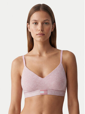 Tommy Hilfiger Tommy Hilfiger Bralette UW0UW05715 Rosa claro