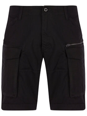 G-STAR G-STAR Pantalones cortos de tela Rovic Zip D08566-5126-990 Negro Relaxed Fit