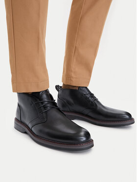 Clarks Bakancs Clarks Aldwin2 Chukka 26329522 Fekete