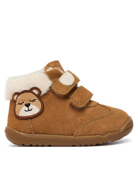 Geox Kotníková obuv Geox B Macchia Girl B664PA 00022 C6627 Hnědá
