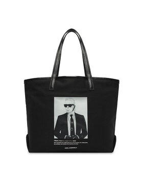 KARL LAGERFELD Kabelka KARL LAGERFELD B1W50059 Černá