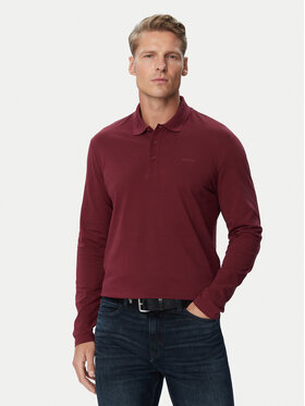 HUGO HUGO Polo Donoslong 50547358 Guinda/burdeos Regular Fit
