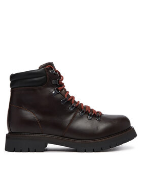 Tommy Hilfiger Зимни обувки Tommy Hilfiger Elevated Outdoor Lth Wpm Boot FM0FM05995 Кафяв