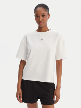 HUGO HUGO Camiseta Signature 50556807 Blanco Regular Fit