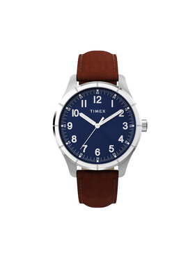 Timex Pulkstenis Timex Main Street TW2Y16200 Brūns