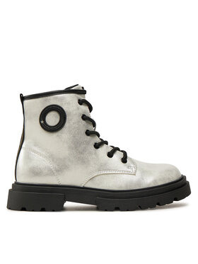 Primigi Kozačky Primigi 6975300 Stříbrná