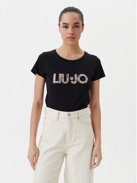 Liu Jo Beachwear Liu Jo Beachwear T-shirt VA5154 JS003 Nero Regular Fit