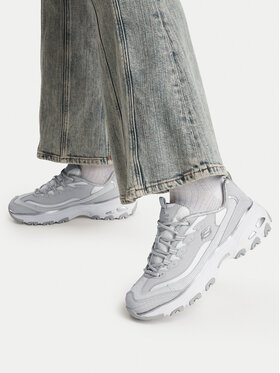 Skechers Laisvalaikio batai Skechers D'Lites - Chrome Wave 150873/GRY Pilka