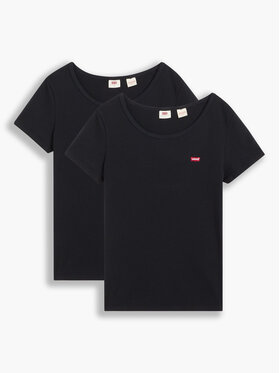Levi's® Levi's® Komplet t-shirt majic﻿ The Perfect 74856-0006 Črna Regular Fit