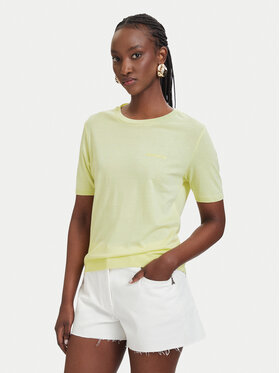 Patrizia Pepe Patrizia Pepe Camiseta 2M4542/J419-Y841 Amarillo Regular Fit