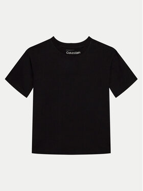 Calvin Klein Jeans Calvin Klein Jeans T-shirt IB0IB02353 Crna Relaxed Fit