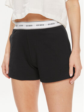 Guess Guess Shorts de pijama O4GD02 KBS91 Negro Loose Fit